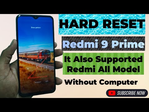 Redmi 9 prime Hard Reset, Pattern pin and all type Password Removed 2023.