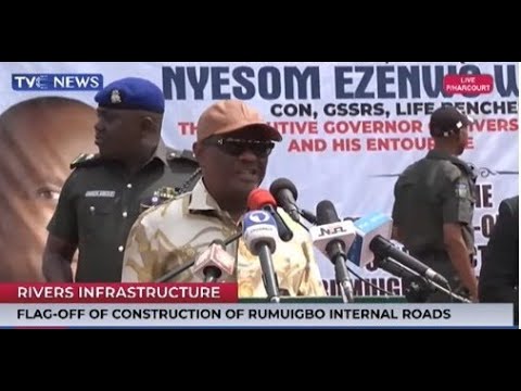 (LIVE) Watch Gov. Wike’s Speech At The Flag-Off of Construction of Rumuigbo Internal Roads