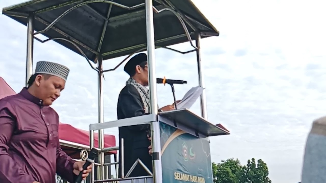 khutbah idul adha bahasa makassar 1446H ust abdul Hafidz Toha