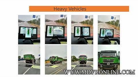 360° surround view bird view safe driving assistance system