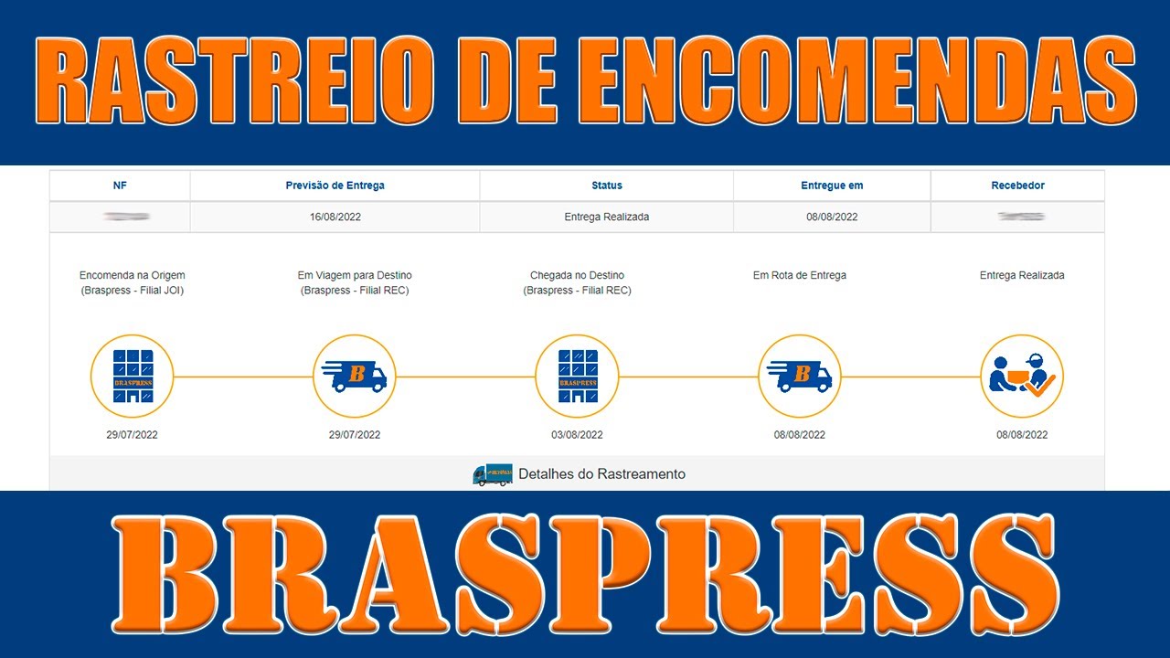 Como Rastrear Encomenda Na Transportadora Braspress YouTube