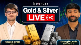 Best stocks to trade | Gold & Silver Market LIVE | Trend & Trading Setup | Umang Bhutada