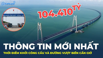 TIN MỚI NHẤT về thời gian KHỞI CÔNG dự án cầu - đường vượt biển Cần Giờ | CafeLand