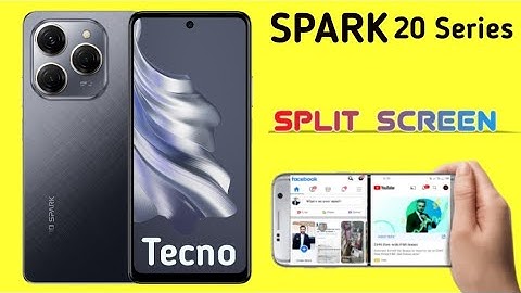 How to Split Screen in Tecno Spark 20/20c/20Pro | Tecno Spark 20/20c/20Pro Split Screen