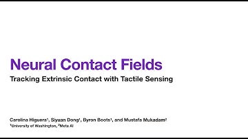Neural Contact Fields: Tracking Extrinsic Contact with Tactile Sensing