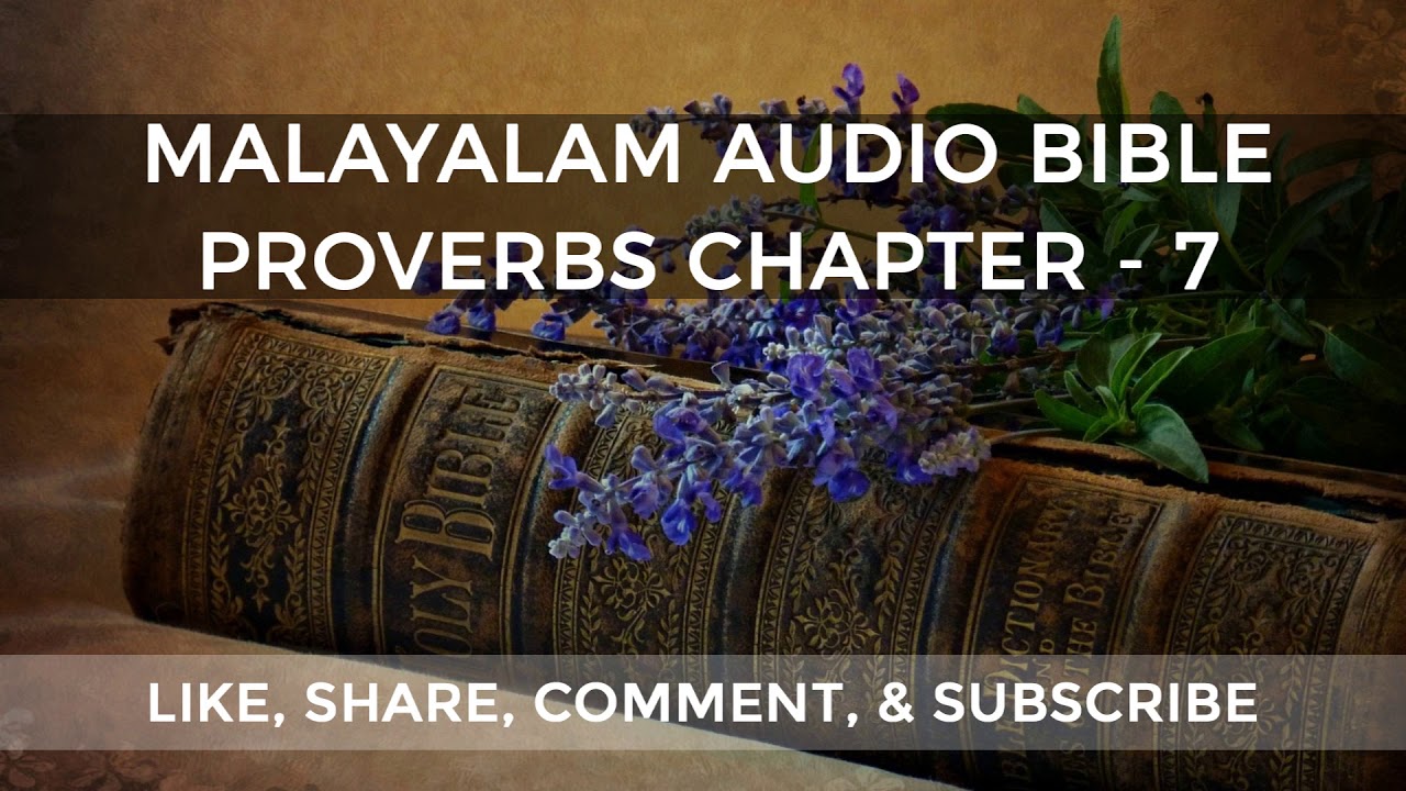 Proverbs Chapter - 7 - YouTube