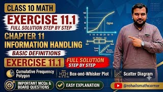 Class 10 Math Exercise 11.1 Full Solution|Information Handling|Chapter11Exercise 11.1| New Book 2026