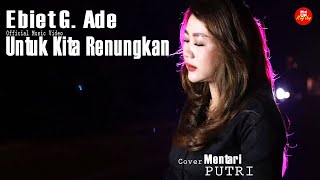 Ini Beneran !!! Penjual Mie Ayam Cantik Cover Lagu Ebiet G. Ade - Untuk Kita Renungkan (With Lyric)