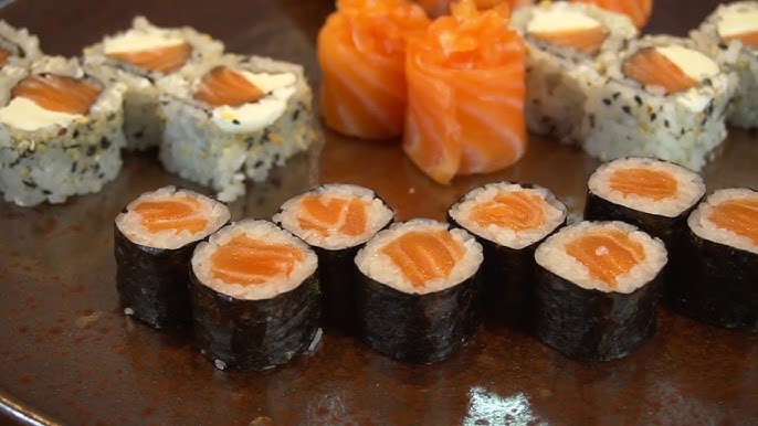 COMIDA JAPONESA EM CASA: como fazer sushi diferente e fácil I receitas de  sushi I VIX 