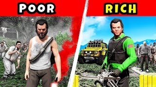 POOR to RICH in a ZOMBIE Apocalypse! (GTA 5)