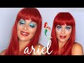 ARIEL THE LITTLE MERMAID EASY HALLOWEEN MAKEUP | Beauty's Big Sister