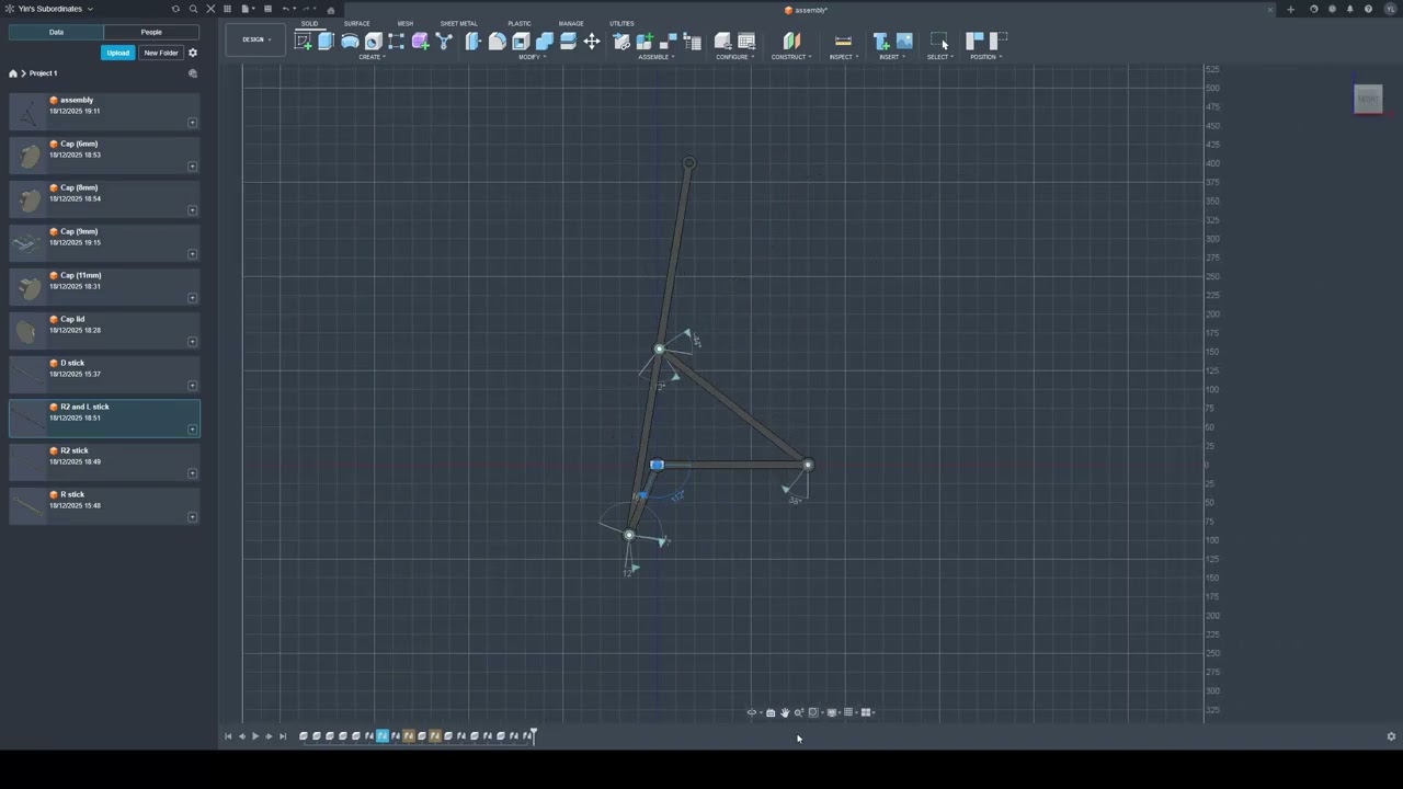 Chebyshev Lambda/4 bar linkage