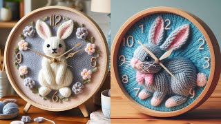 Cute and Adorable clock design #crochet #time #design #2024style screenshot 4