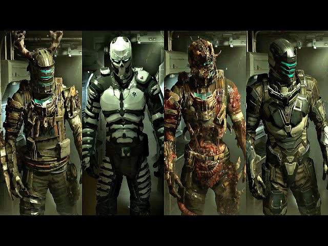 All Suits in Dead Space Remake