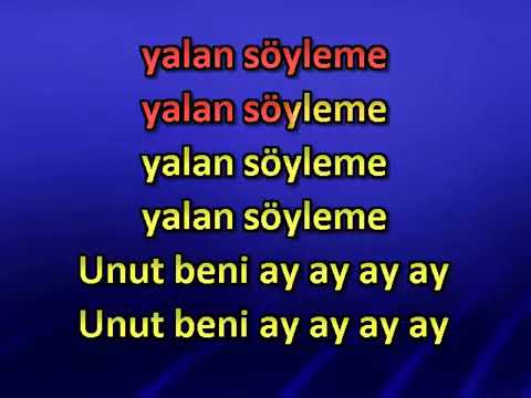 Tuğçe Haşimoğlu unut beni ay ay ay ay karoke lyrics