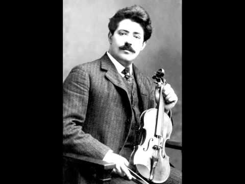 Violinist Fritz Kreisler plays Lehar / Kreisler (1926)