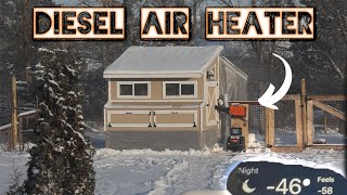 Likaci Diesel Heater | How To Heat Your Chicken Coop Extreme Cold!