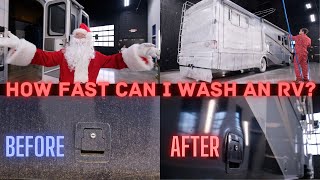 Fastest Touchless Wash I've Ever Done On An RV??