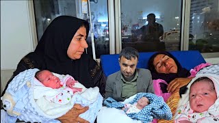 Mirza and Tajma's Joy: Welcoming Their Beautiful New 👶 Member in the Hospital Birth Documentary