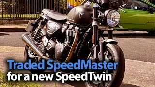 I traded in my SpeedMaster 1200 for a new SpeedTwin 1200