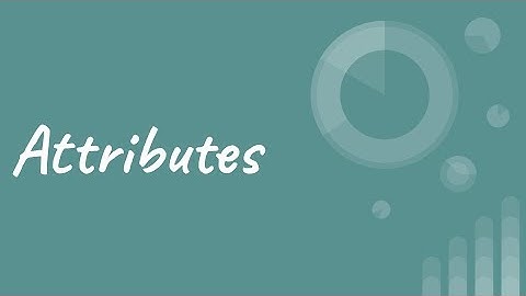 Lightning Tutorial Part 2: Attributes