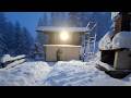 Blizzard in the Dolomites ❄️ | Watch Snow Bury This Table (Timelapse)