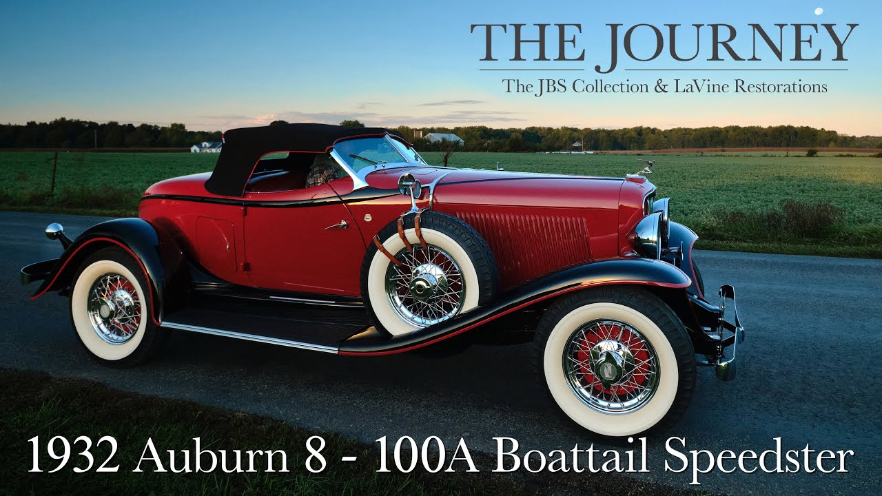 1932 Auburn 8-100A Boattail Speedster - The JBS Collection