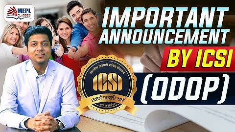 Important Announcement by ICSI related to orientation | Mohit Agarwal