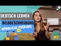 Deutsch lernen: Bildbeschreibung (Mündliche Prüfung) A1-B2