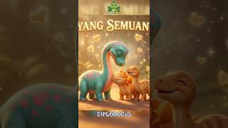 Diplodocus - Dino Raksasa Baik Hati #diplodocus #shorts #dinosaurus #laguanak