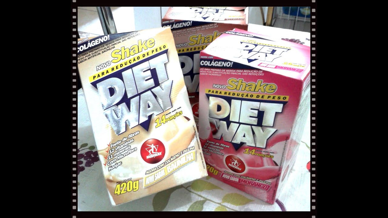 Shake Emagrecedor Diet Way - YouTube