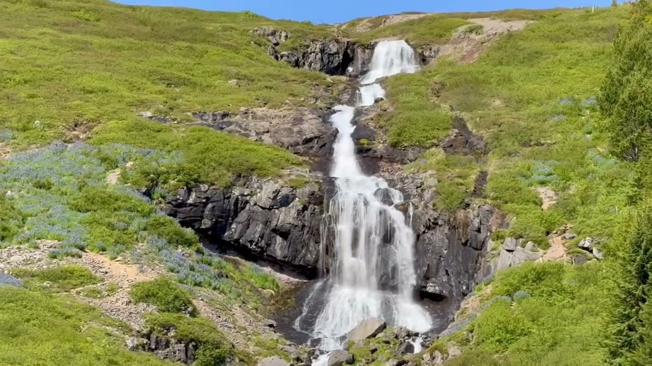 Iceland. Bunarfoss Waterfall, Isafjordur. — Bunárfoss, Iceland — video poster