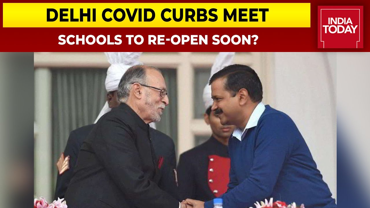 Delhi L-G To Chair DDMA Meet As COVID-19 Caseload Dips, Relaxing Curbs & Reopening Schools On Agenda