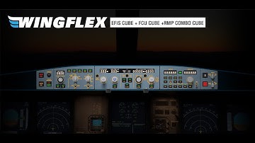 WINGFLEX Unleashes a Game-Changer! A320 COMBO CUBE Delivers Professional-Grade Simulation!