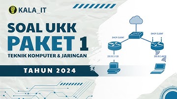 PEMBAHASAN UKK TKJ PAKET 1 TAHUN 2024 || ROUTING OSPF || ROUTING  || BLOKING DENGAN FITUR WEB PROXY