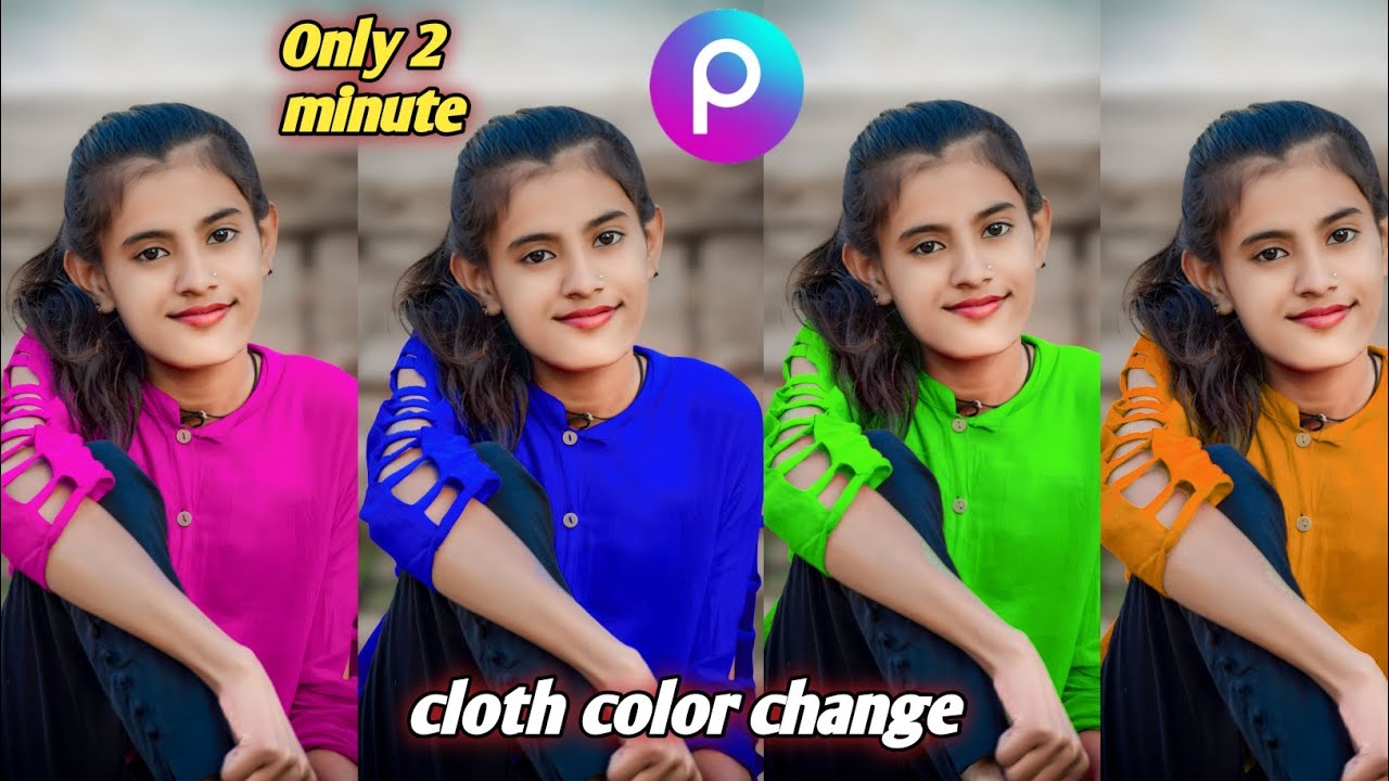 picsart me dress ka colour kaise change Karen, how to change dress ...