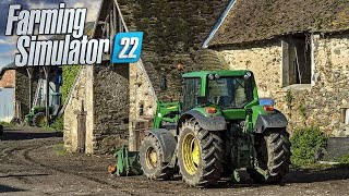 Моя новая французская ФЕРМА, полная тракторов | Farming Simulator 22