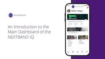 NEXTBAND IQ: Your Home Wifi Command Center - Dashboard Overview