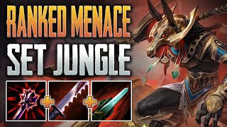 HE'S A MONSTER! Set Jungle Gameplay (SMITE Masters Ranked Conquest) screenshot 1