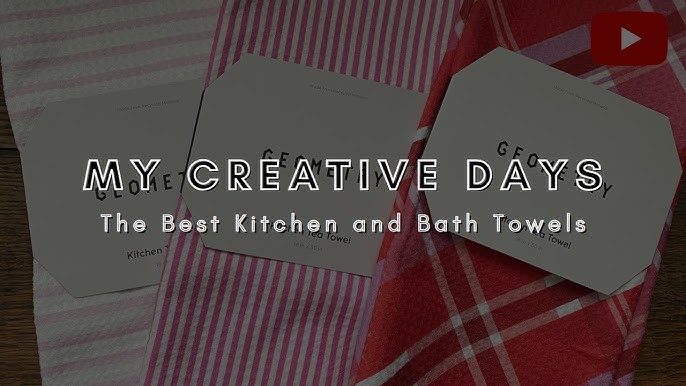 Geometry Microfiber Kitchen Towels Review