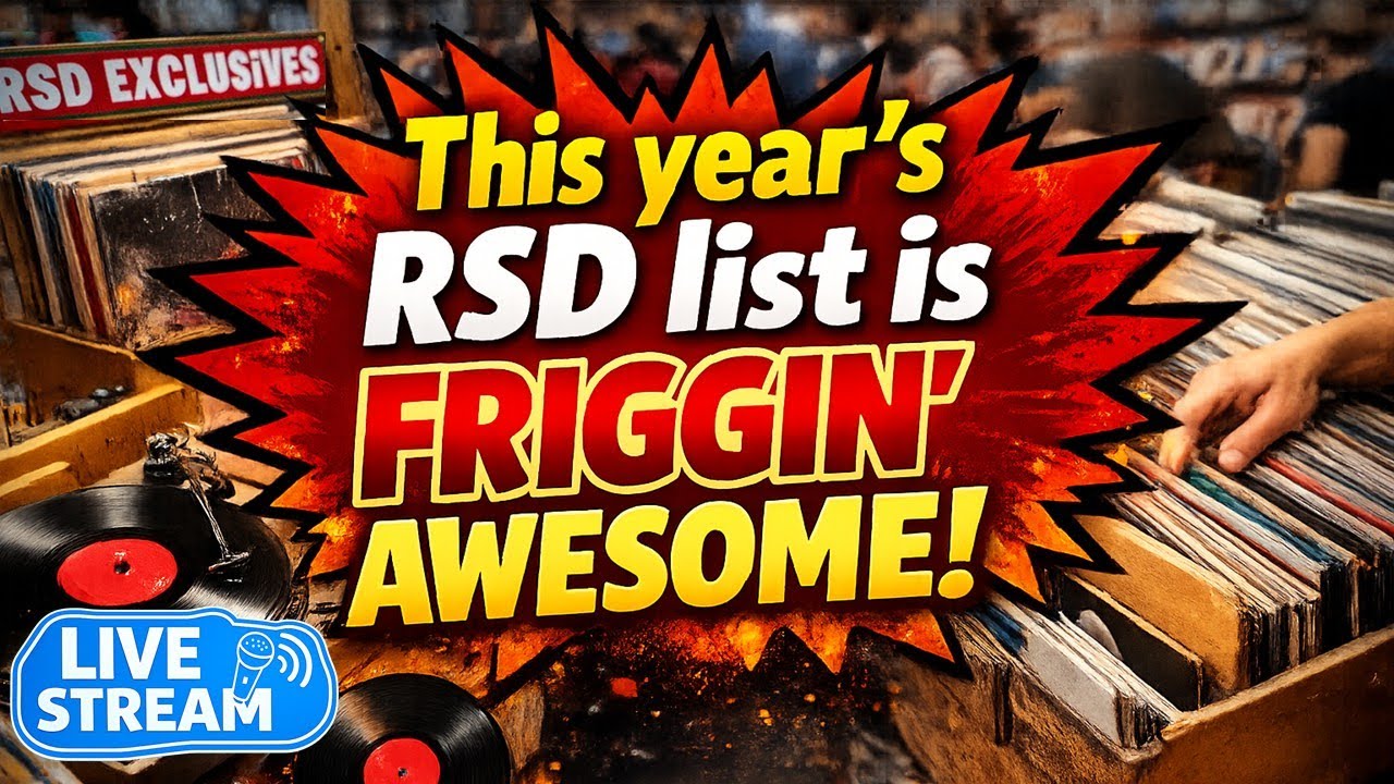 Record Store Day 2026 Preview LIVE! - List Breakdown, Trivia & Rare Past Pickups
