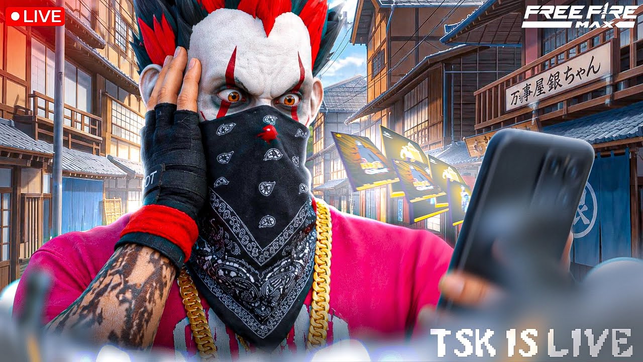 GO 1M BACK TO BACK BOOYAH💀TSK FF😱#freefireprank #freefirelive #totalgaming #tskff