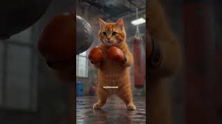 You won’t believe what this cat did… 😂#shorts #cat #funny #funnyvideo #gym #rock #champion