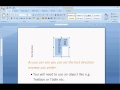Change Text Direction in Word 2007/2010
