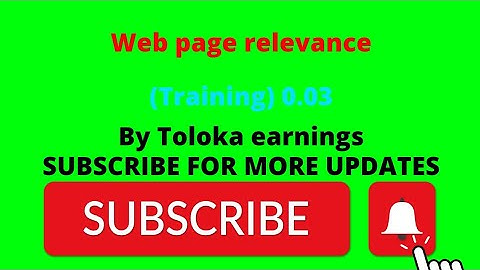 Web page relevance (Training) 0.03 ||. Training Task