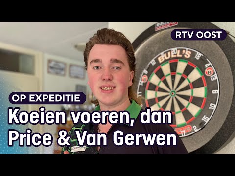 Dartende boer Danny (19) bestormt de PDC-wereldtop | RTV Oost