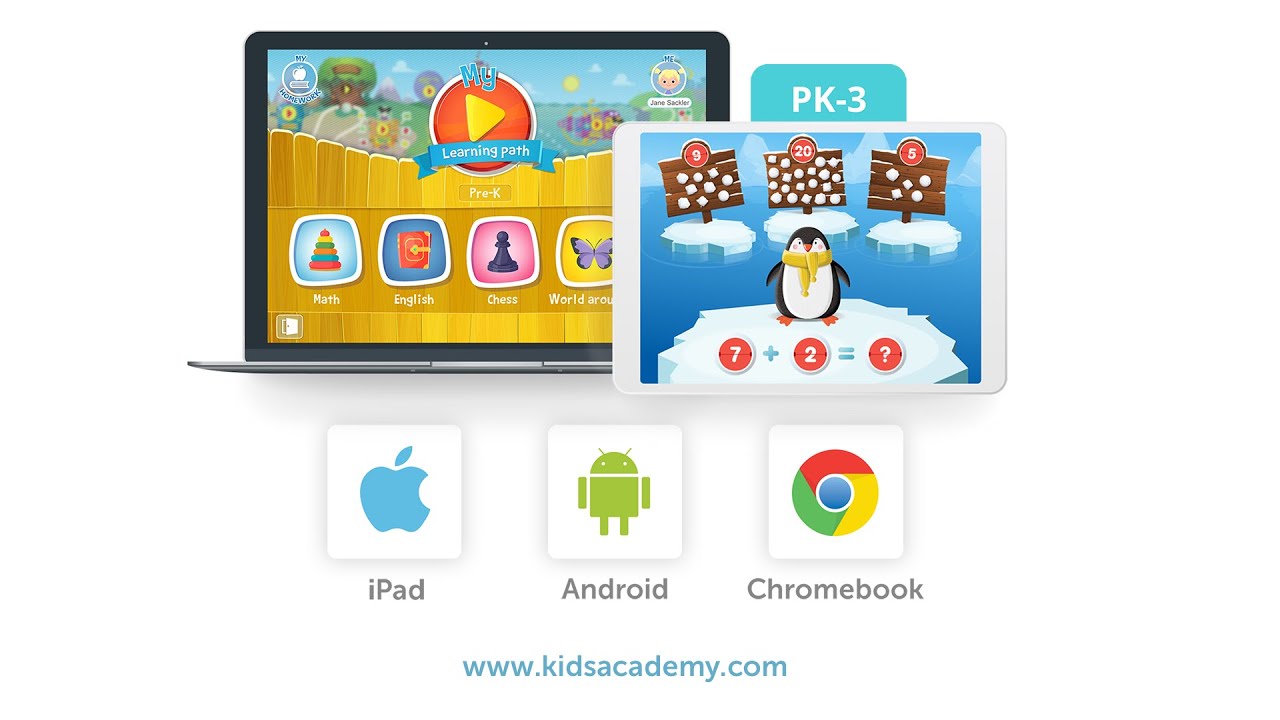 Kids Academy for Schools: Hybrid Learning Platform for PK-3