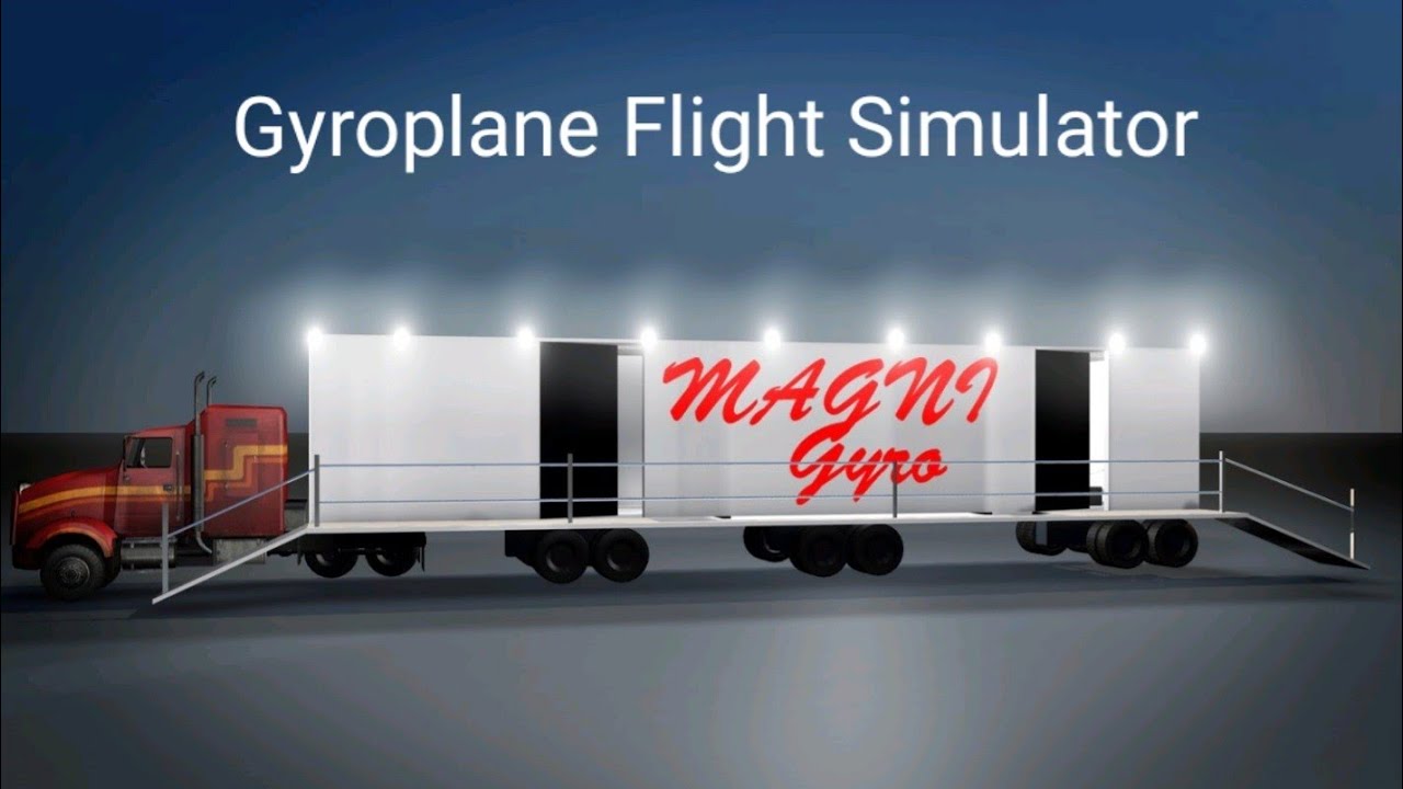 Gyroplane Flight Simulator YouTube