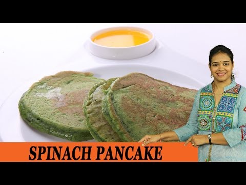 Video: Paano Gumawa Ng Mga Pancake Na Spinach