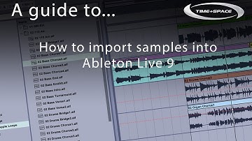 How to load your sample libraries into Ableton Live 9